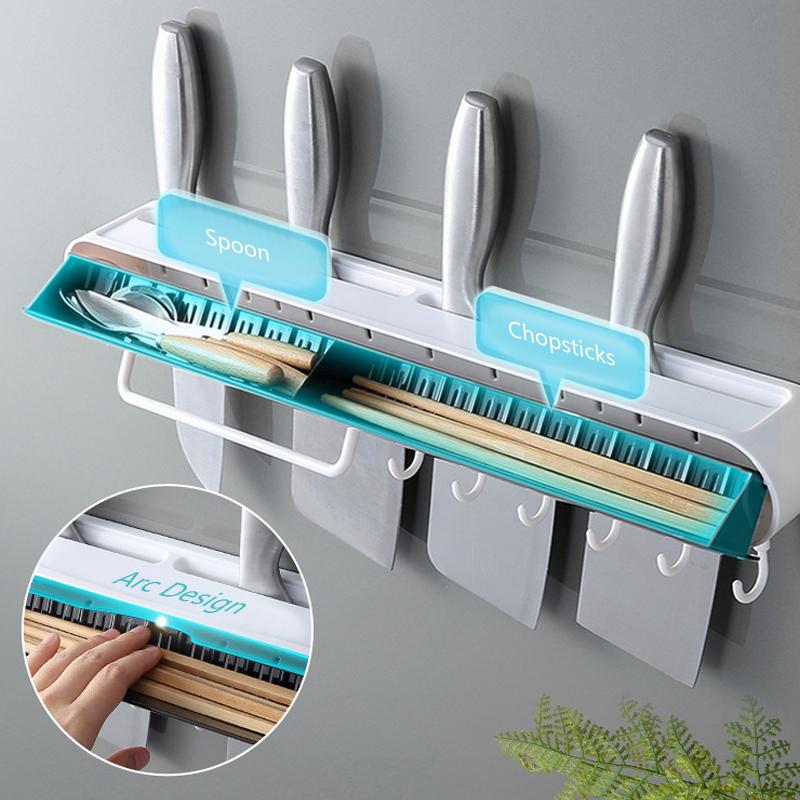 Multifunction Wall-Mounted Knife & Tool Organizer