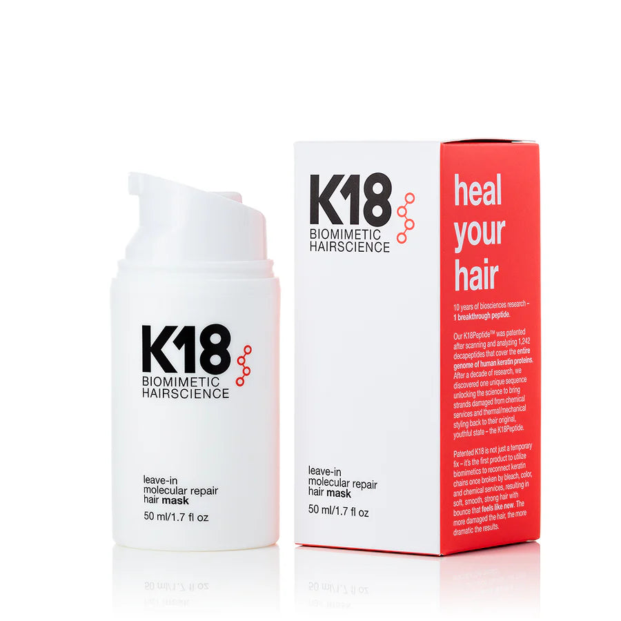 K18 leave-in molecular repair hair mask