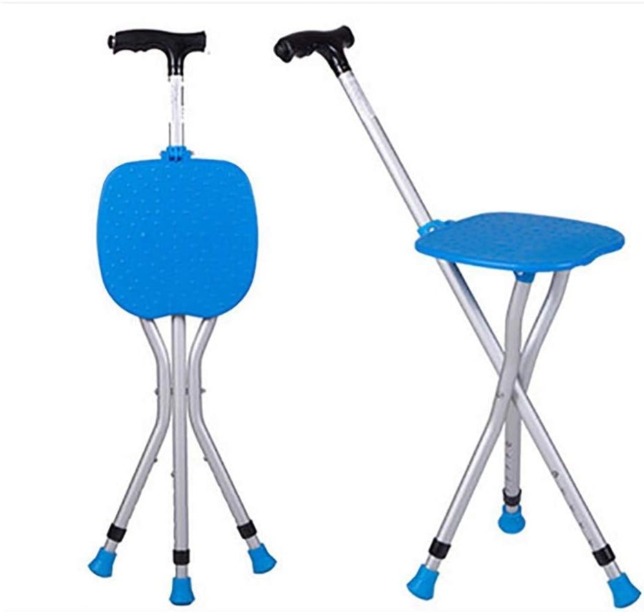 Foldable Walking Stick With Seat