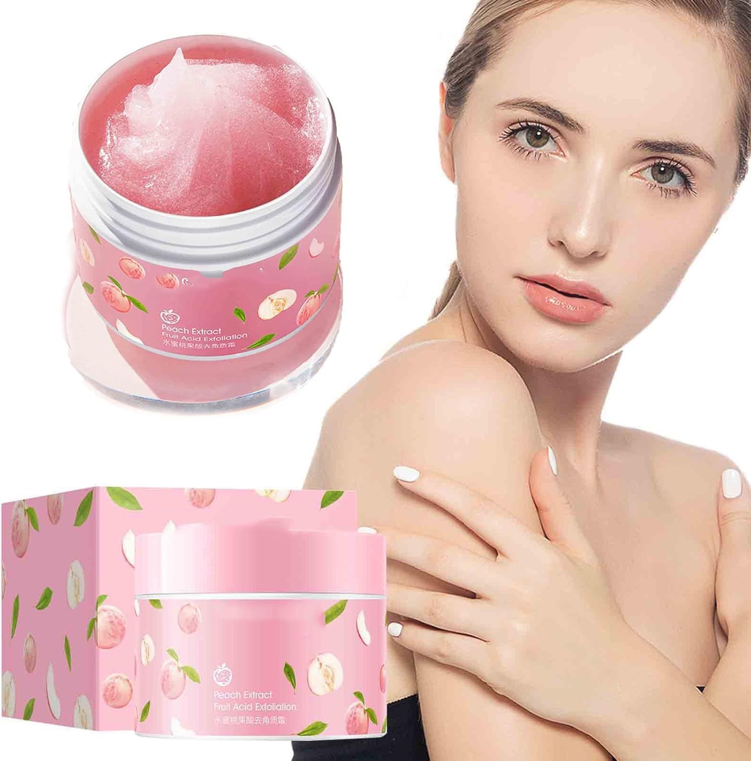 Peach Extract Fruit Gel Cream
