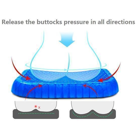 ELASTIC SILICONE EGG SEAT CUSHION