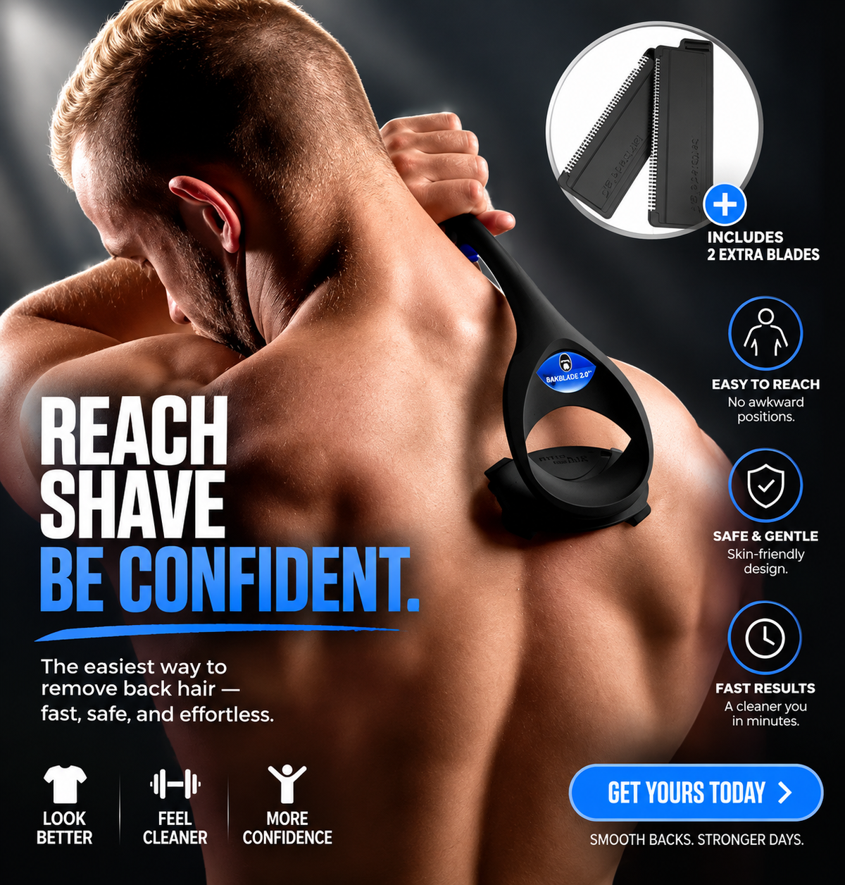 Back Hair Shaver