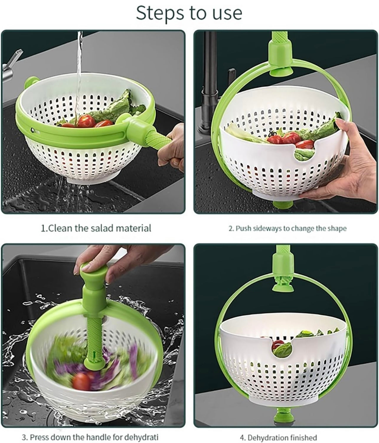 Salad and vegetables spinner