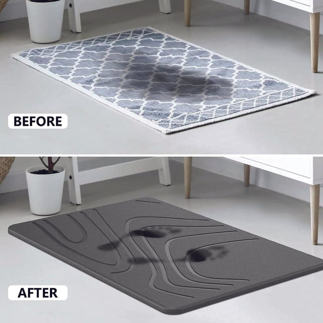 GeniusPicks Stone Bath Mat