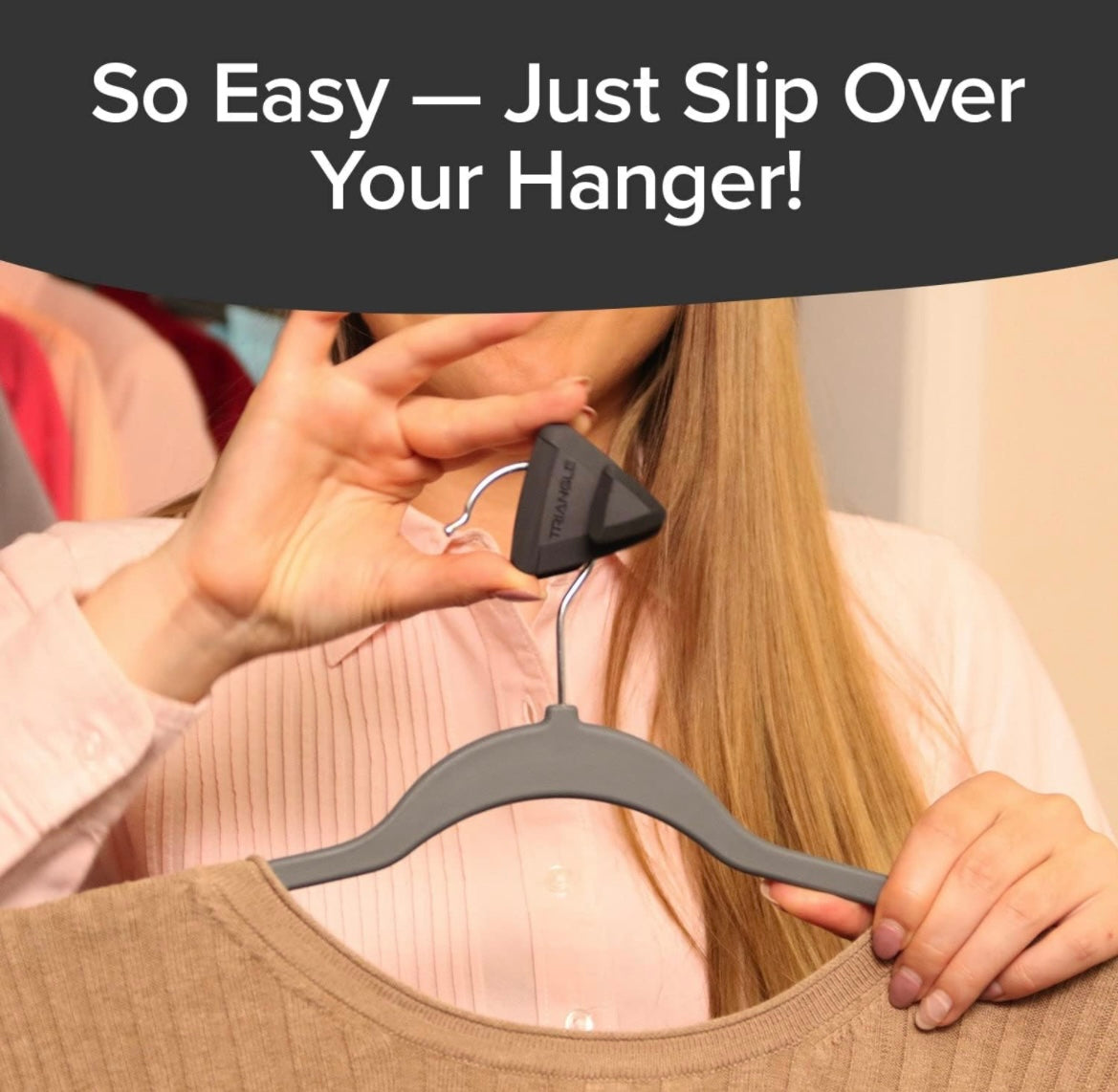 Triangle Hanger (18 pieces per pack)