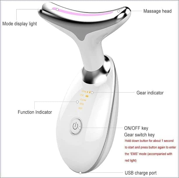 Anti-Wrinkle Electric Face & Neck Massager