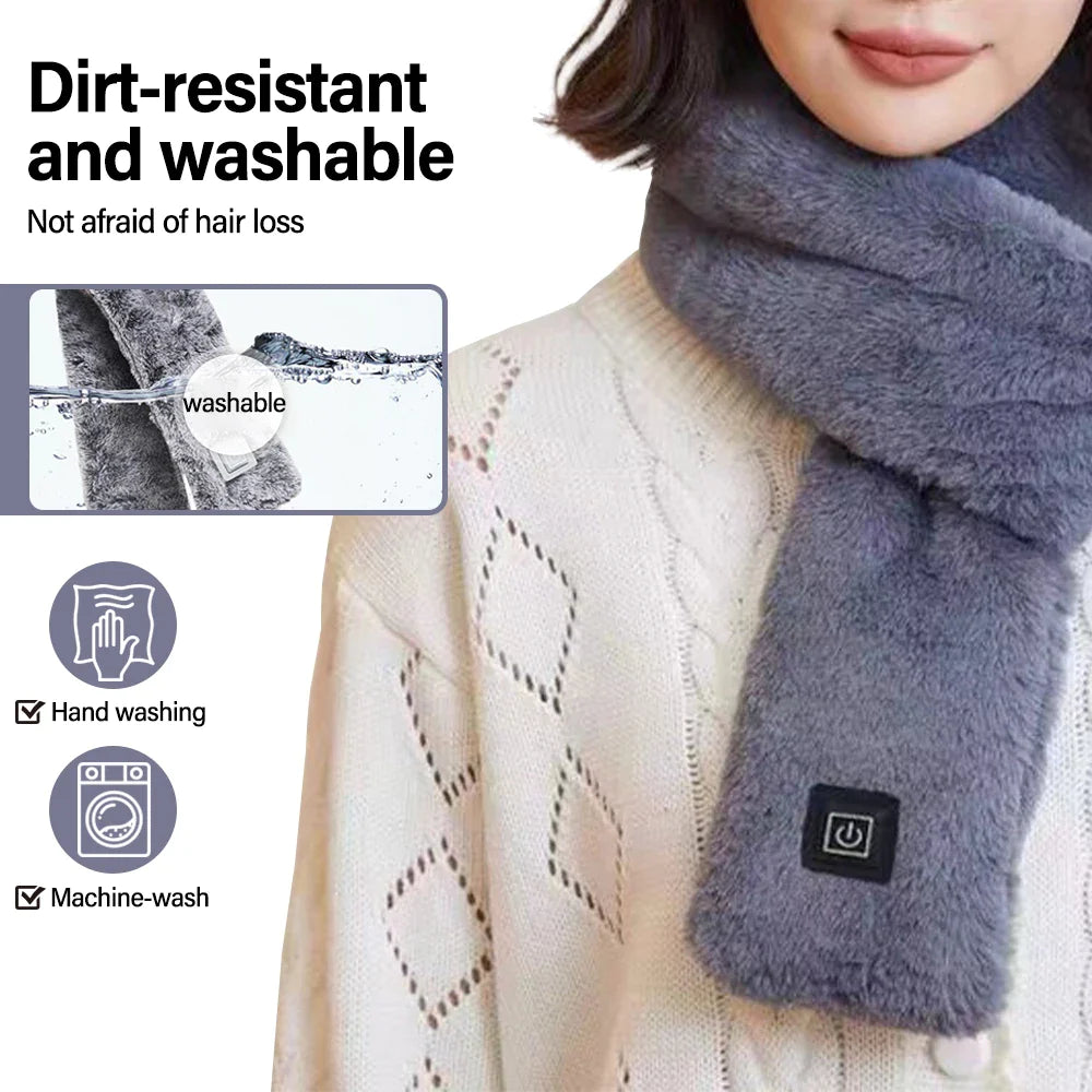 Portable heating Scarf