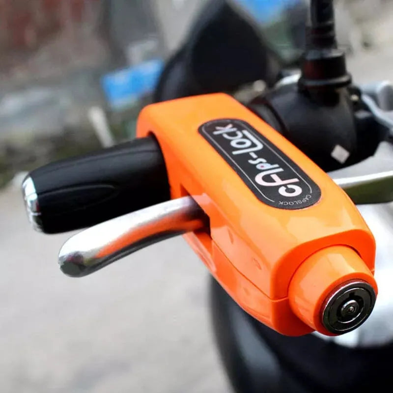Motorcycle Grip Lock Security