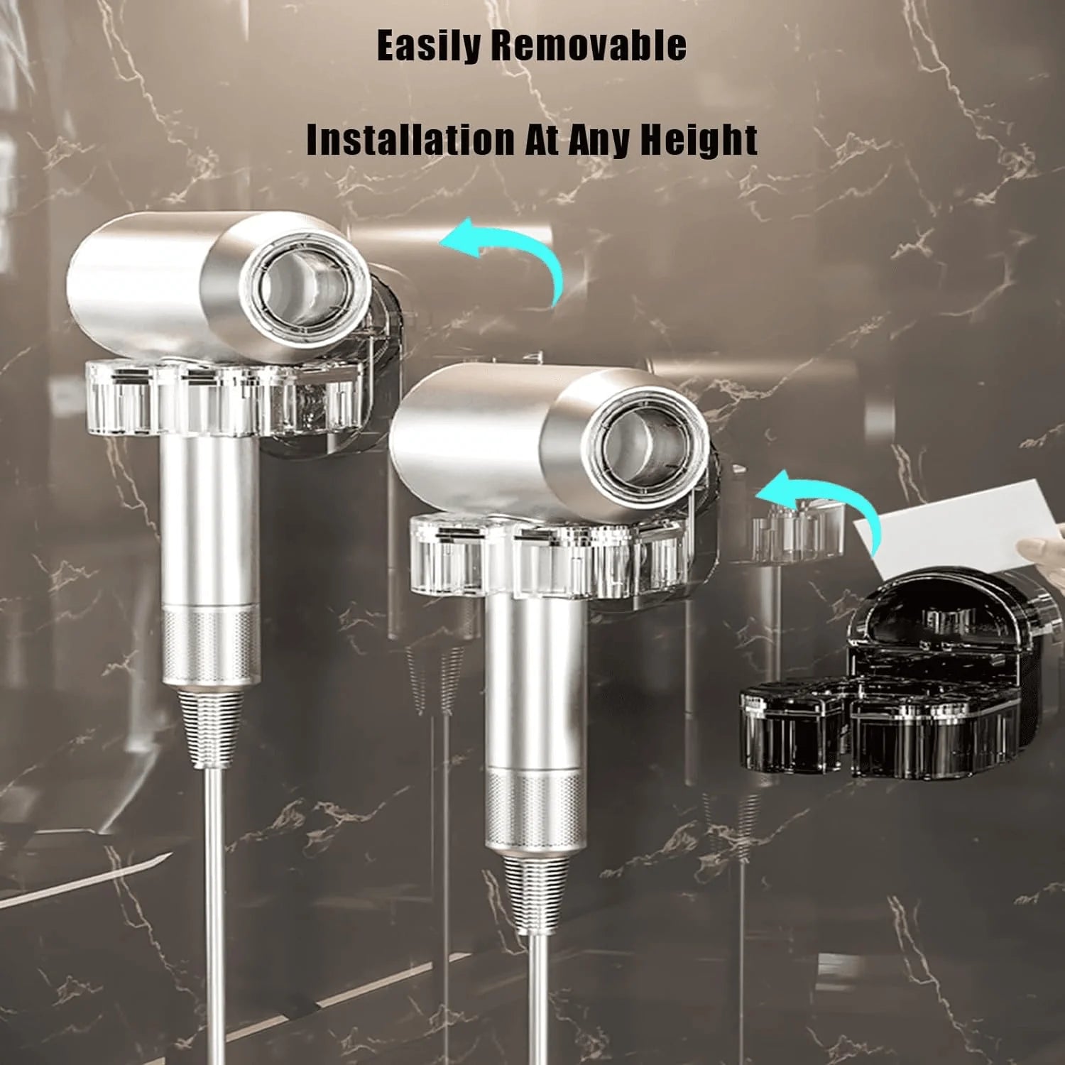 Rotating Hair Dryer Rack
