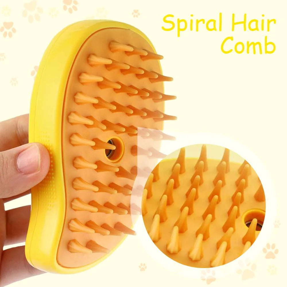 Steam Pet Brush 3 in 1