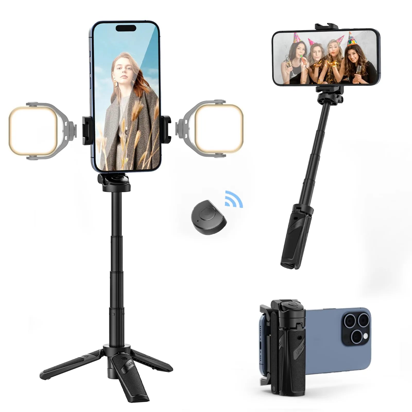 Extendable Grip Phone Tripod