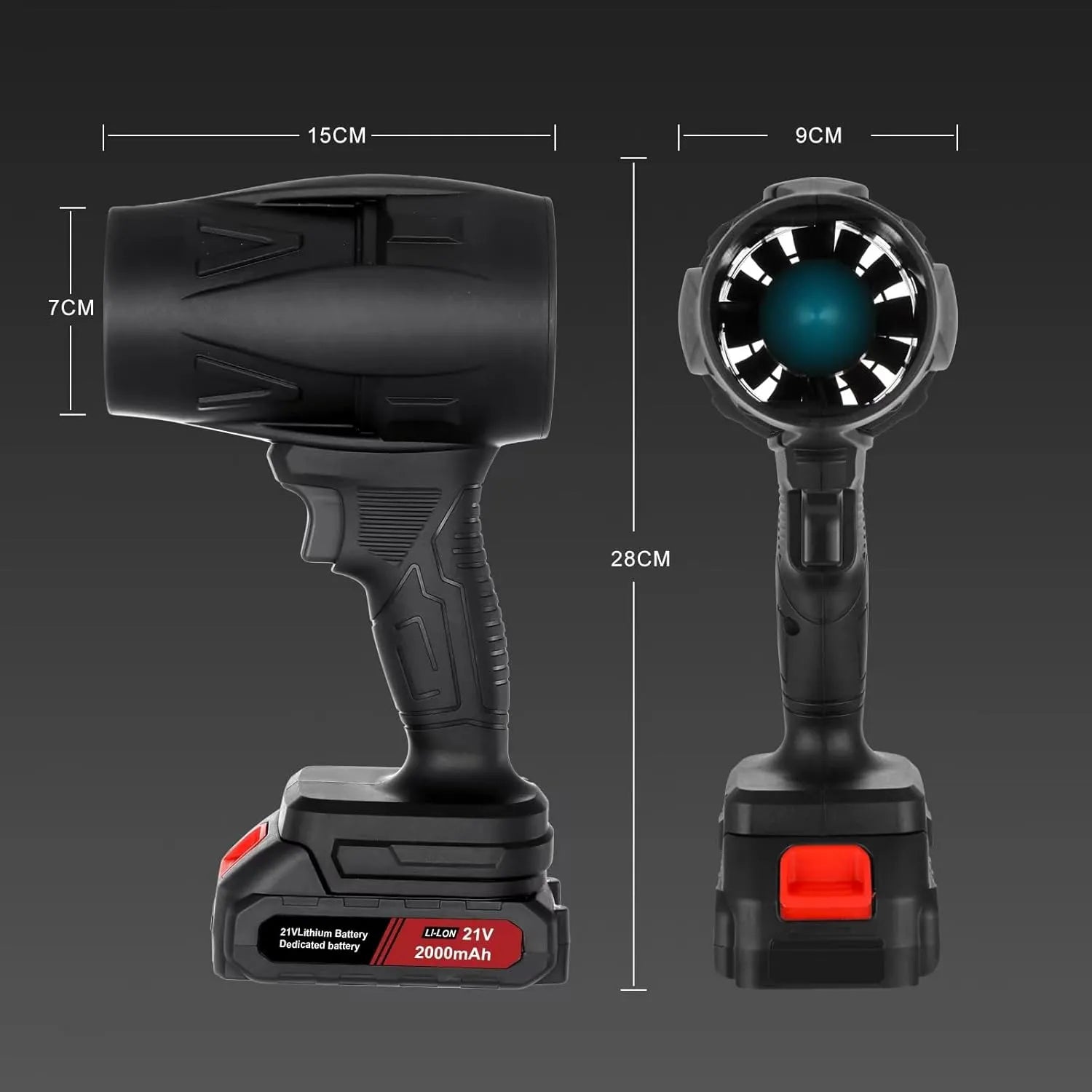 Cordless Turbo Power Air Duster 48V