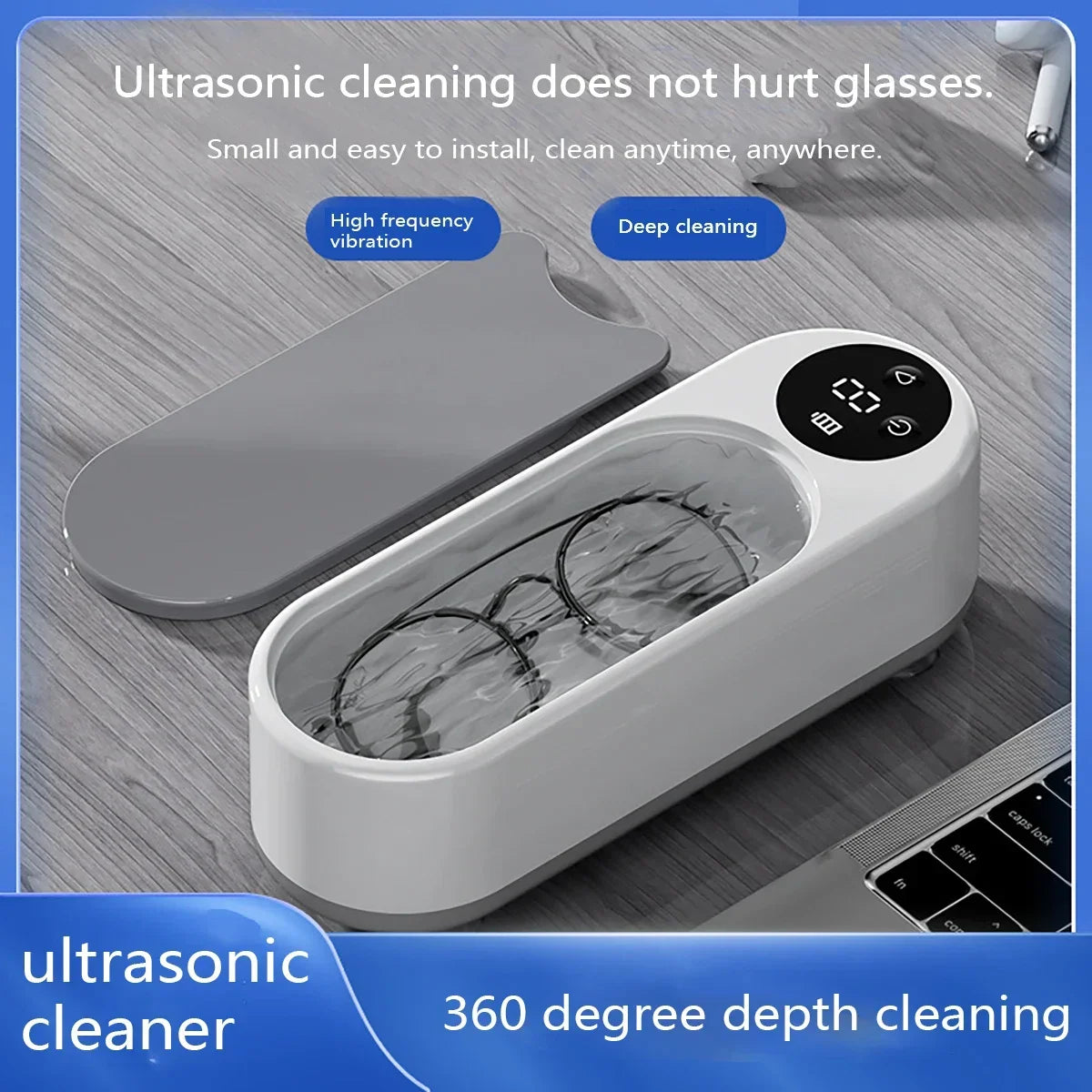 Ultrasonic Jewelry Cleaner Portable