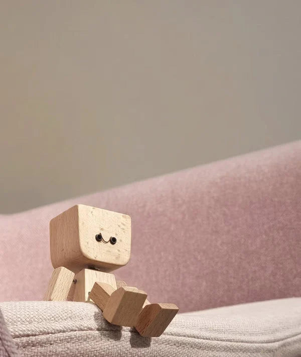 Charming Little Wooden Figure