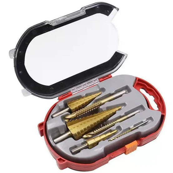 6 PCS HSS Titanium Coated Drill Bit Set