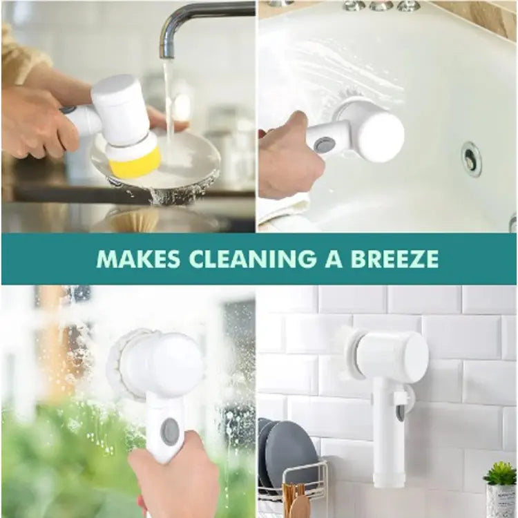 5 in 1 Electric Dish Scrub
