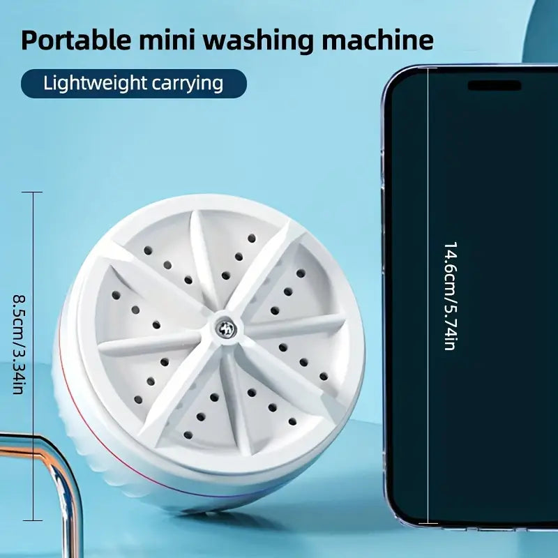 2 in 1  Ultrasonic Washing Machine