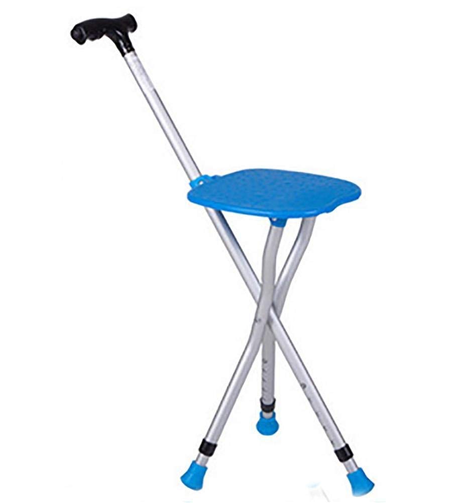 Foldable Walking Stick With Seat