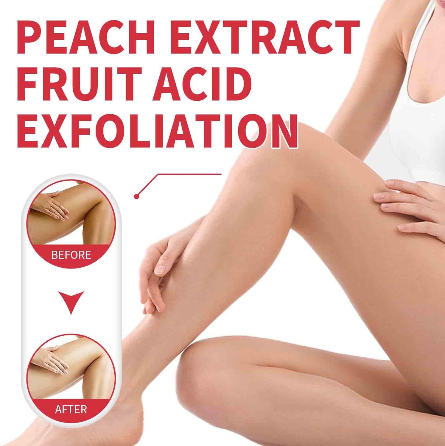 Peach Extract Fruit Gel Cream