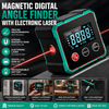 Magnetic Digital Angle Finder with Electronic Laser