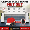 Retractable Table Tennis Net ( Includes 2 Rackets!!)