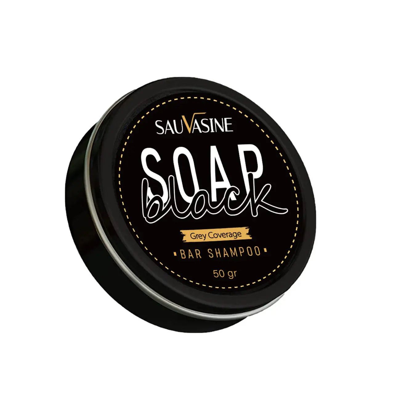 Grey hair remover soap