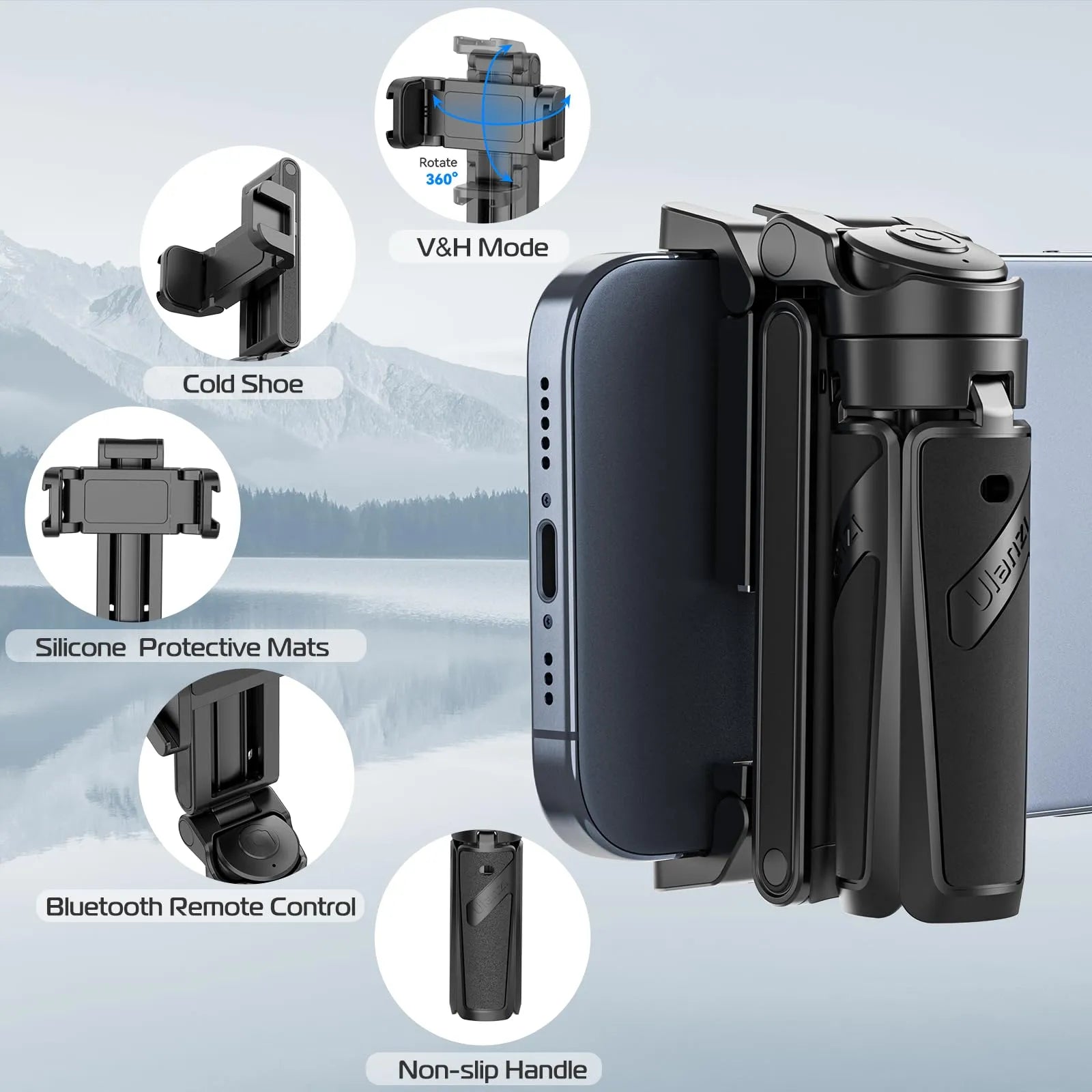 Extendable Grip Phone Tripod