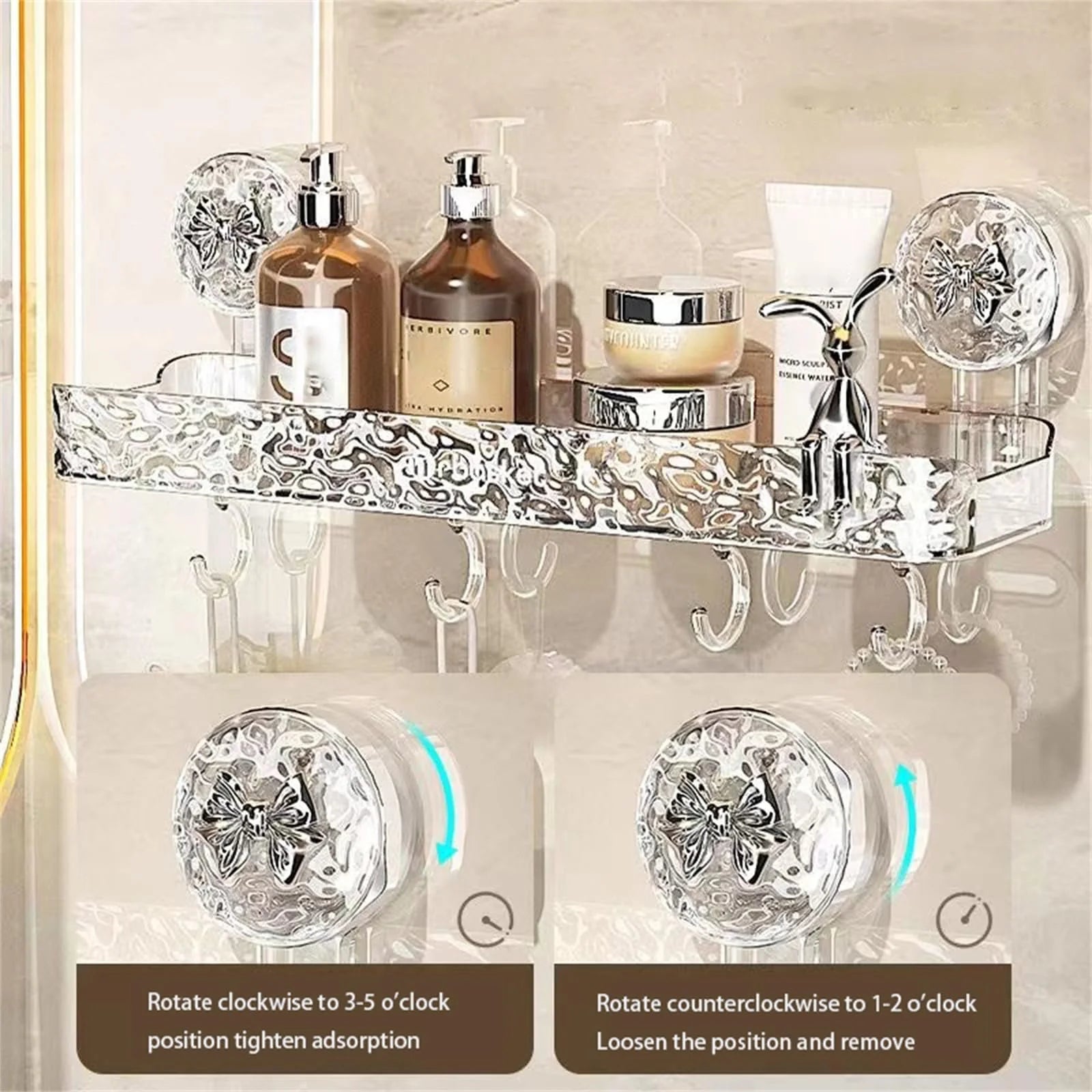 Luxury Bathroom Suction Cup