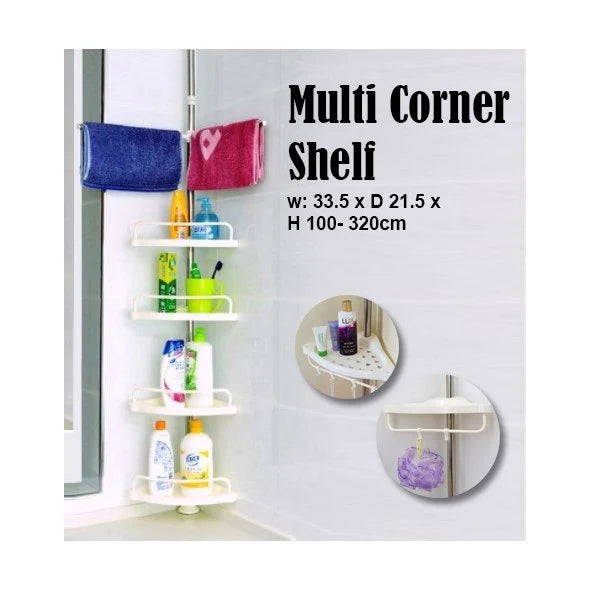 Multi Corner Shelf 4 Layers