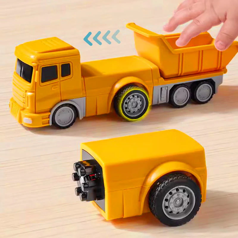 Magnetic Transform Car Assembled Toys
