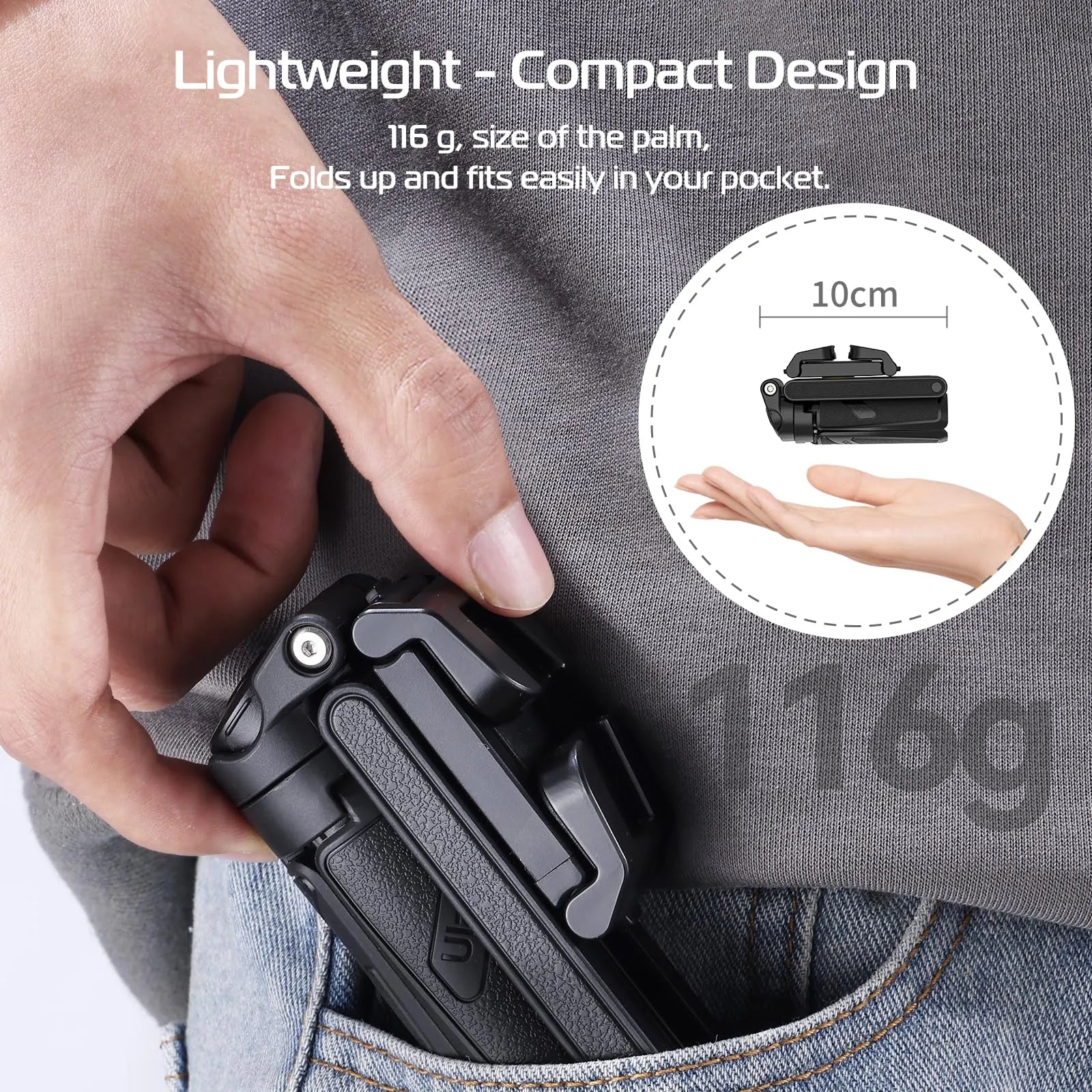 Extendable Grip Phone Tripod
